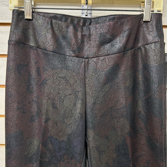 Insight Black and Brown Patterned Leggings - Picture 2 of 8